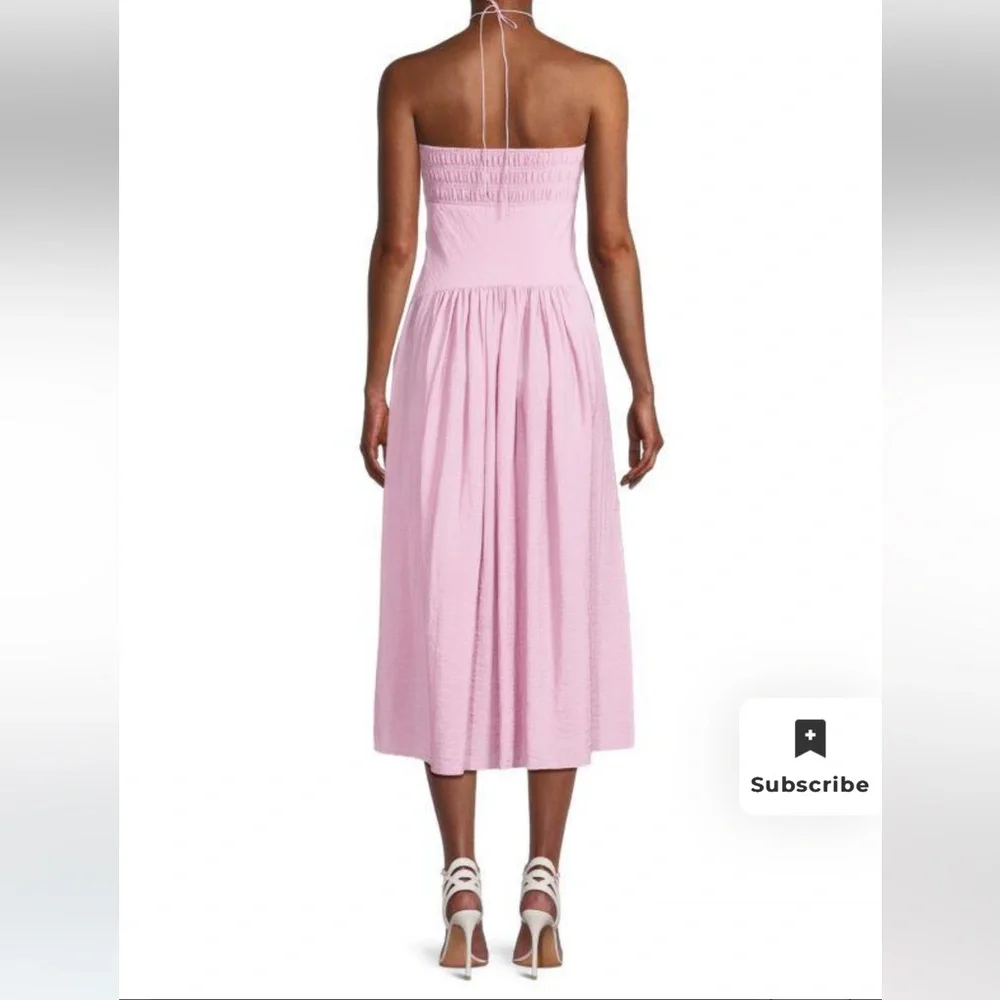 Vince Pink Midi Dress